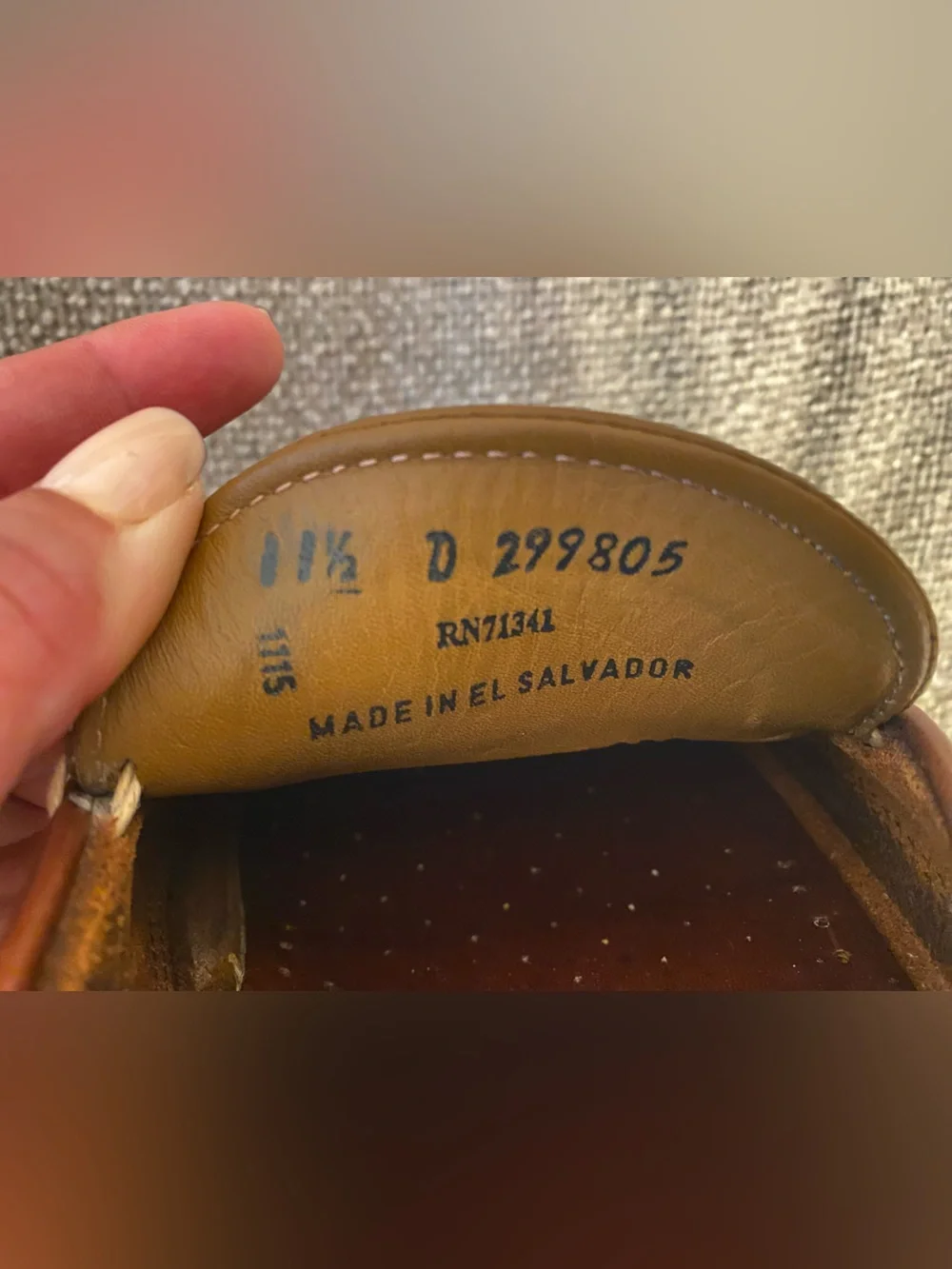 L.L. Bean Men's Leather Slip-On Loafer